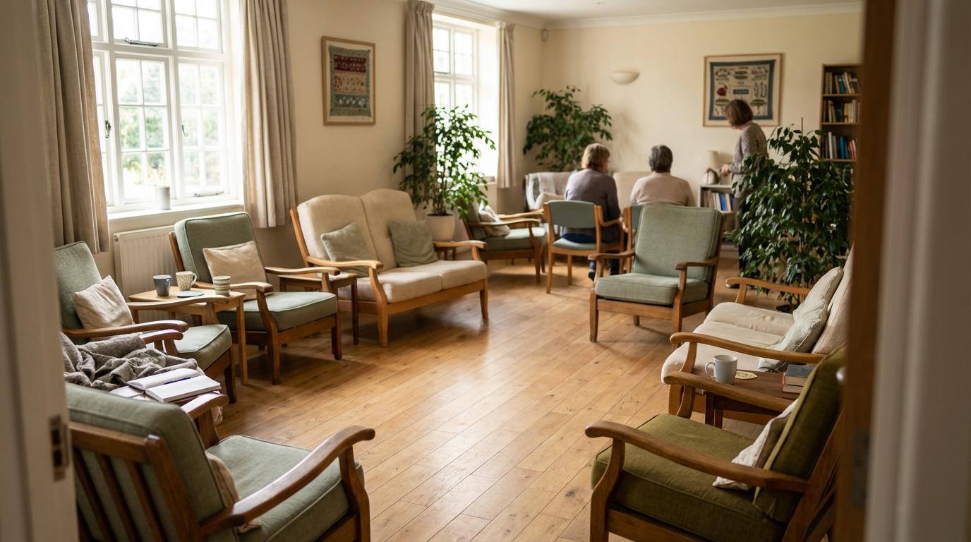 Illustration representing Utilizing Support Networks and Peer Groups