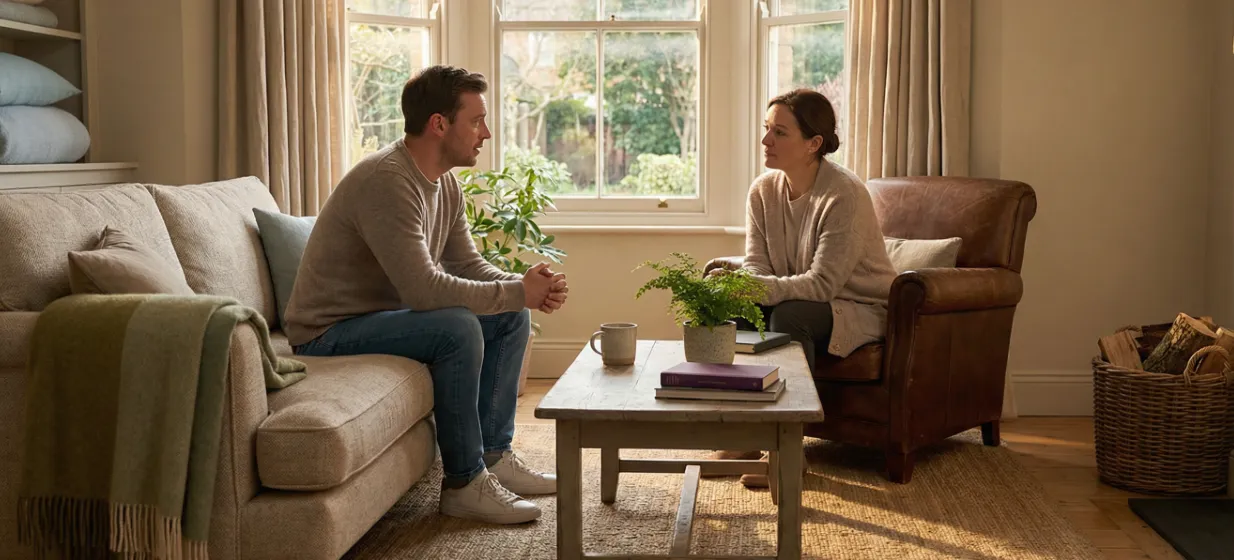 bravery of seeking help for a loved one