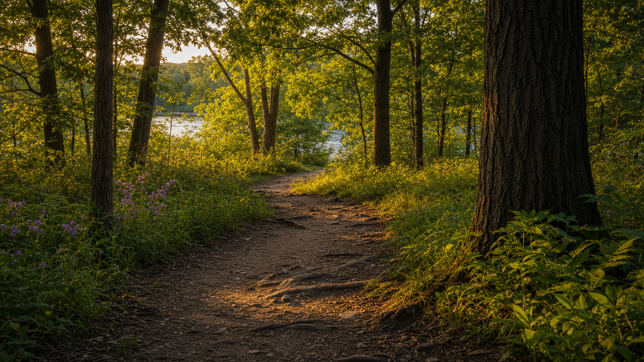 Illustration representing Local Landscape: From Orchard Lake to Walnut Lake