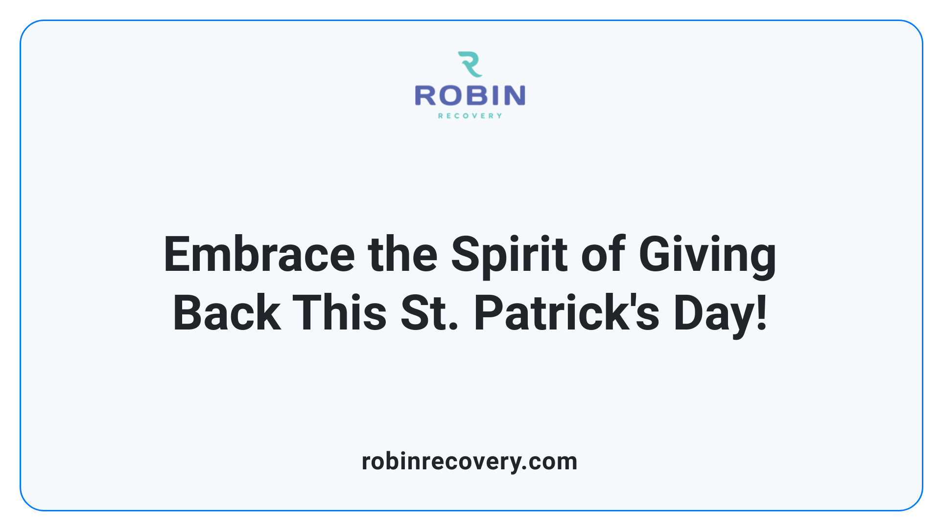 Embrace the Spirit of Giving Back This St. Patrick's Day!