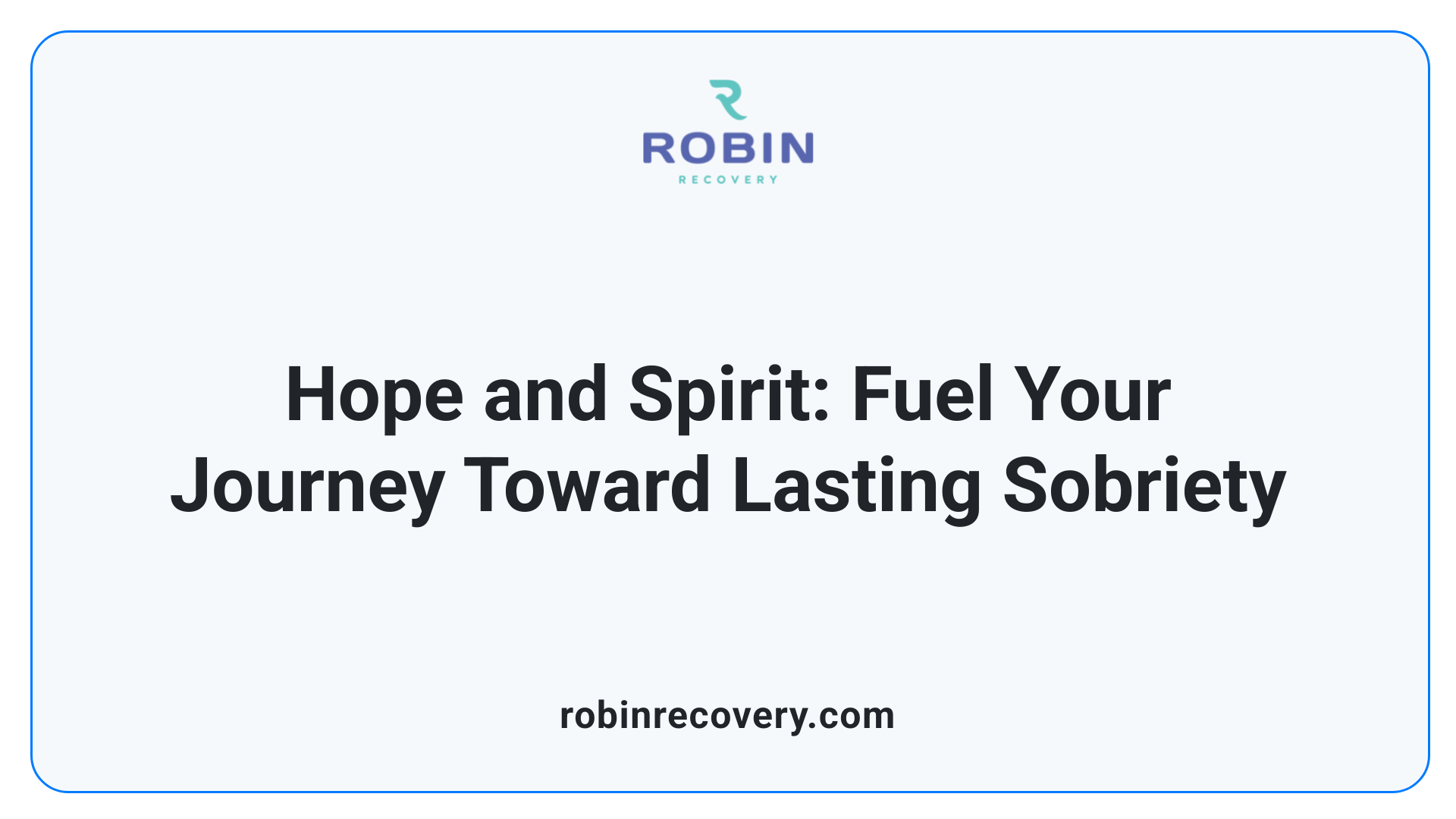 Hope and Spirit: Fuel Your Journey Toward Lasting Sobriety