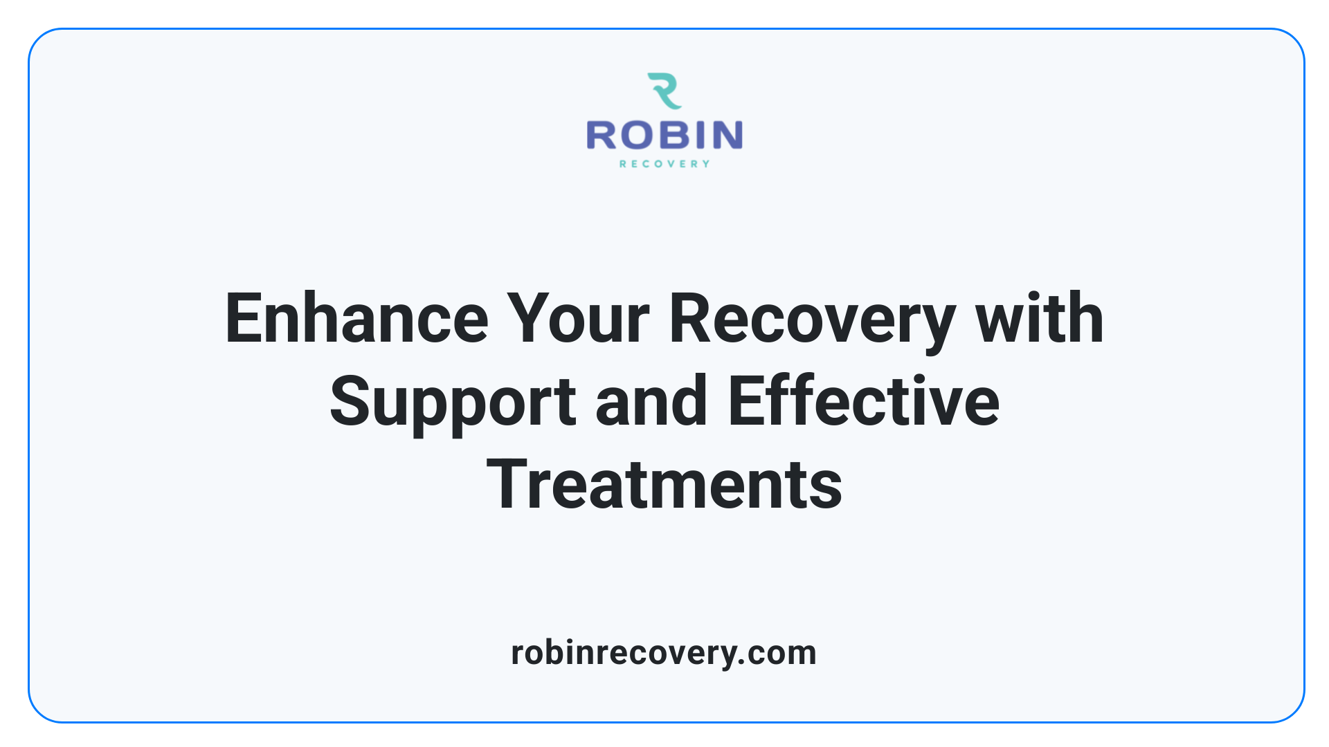 Enhance Your Recovery with Support and Effective Treatments