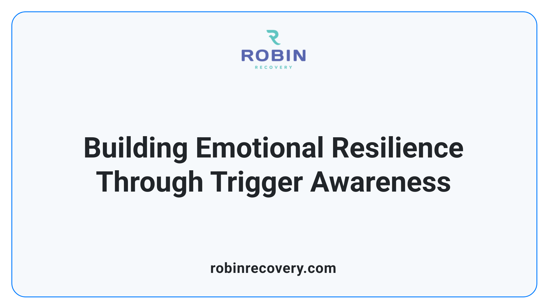 Building Emotional Resilience Through Trigger Awareness
