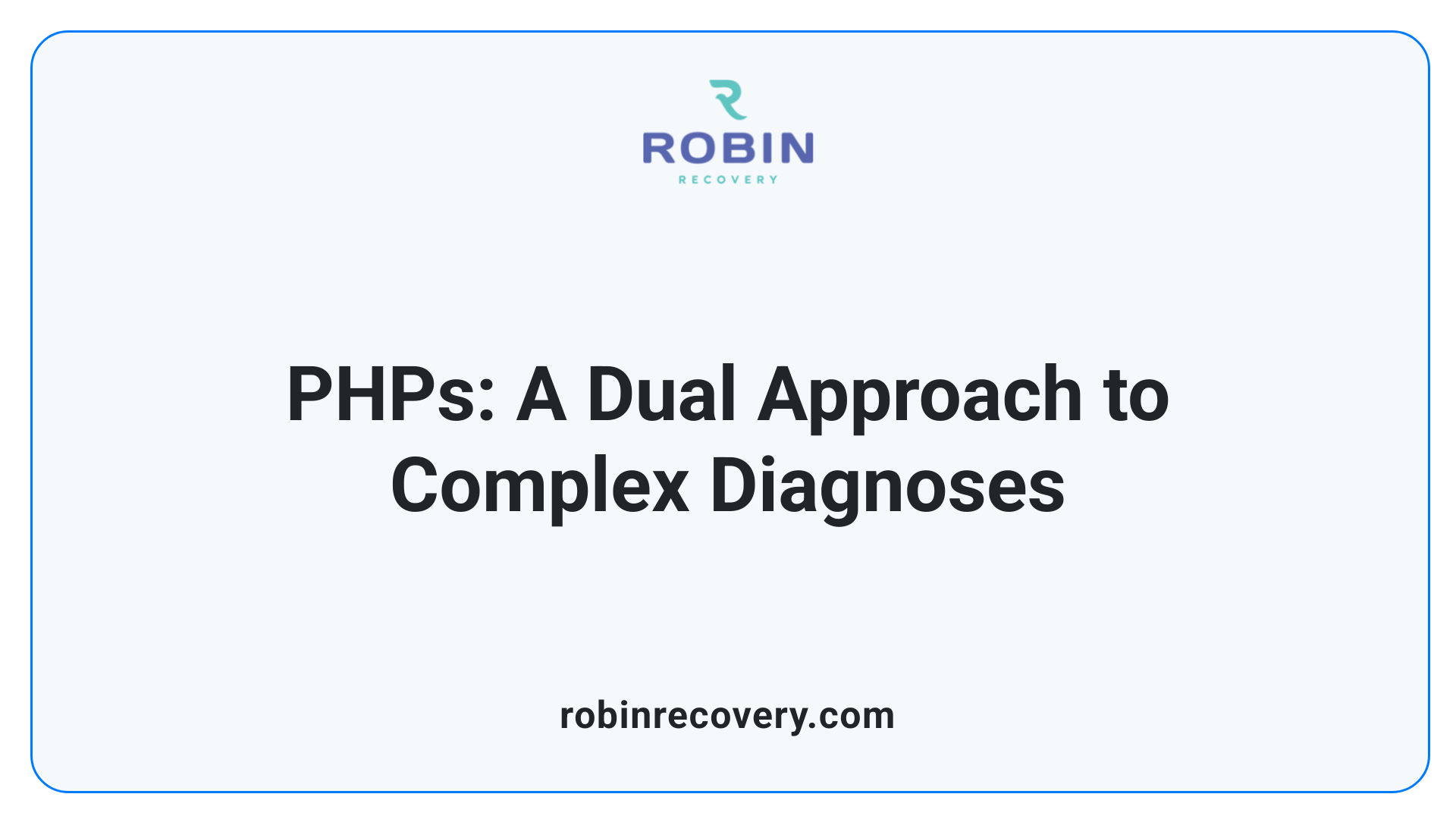 PHPs: A Dual Approach to Complex Diagnoses