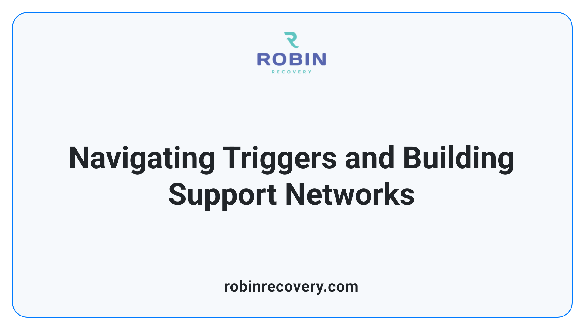 Navigating Triggers and Building Support Networks