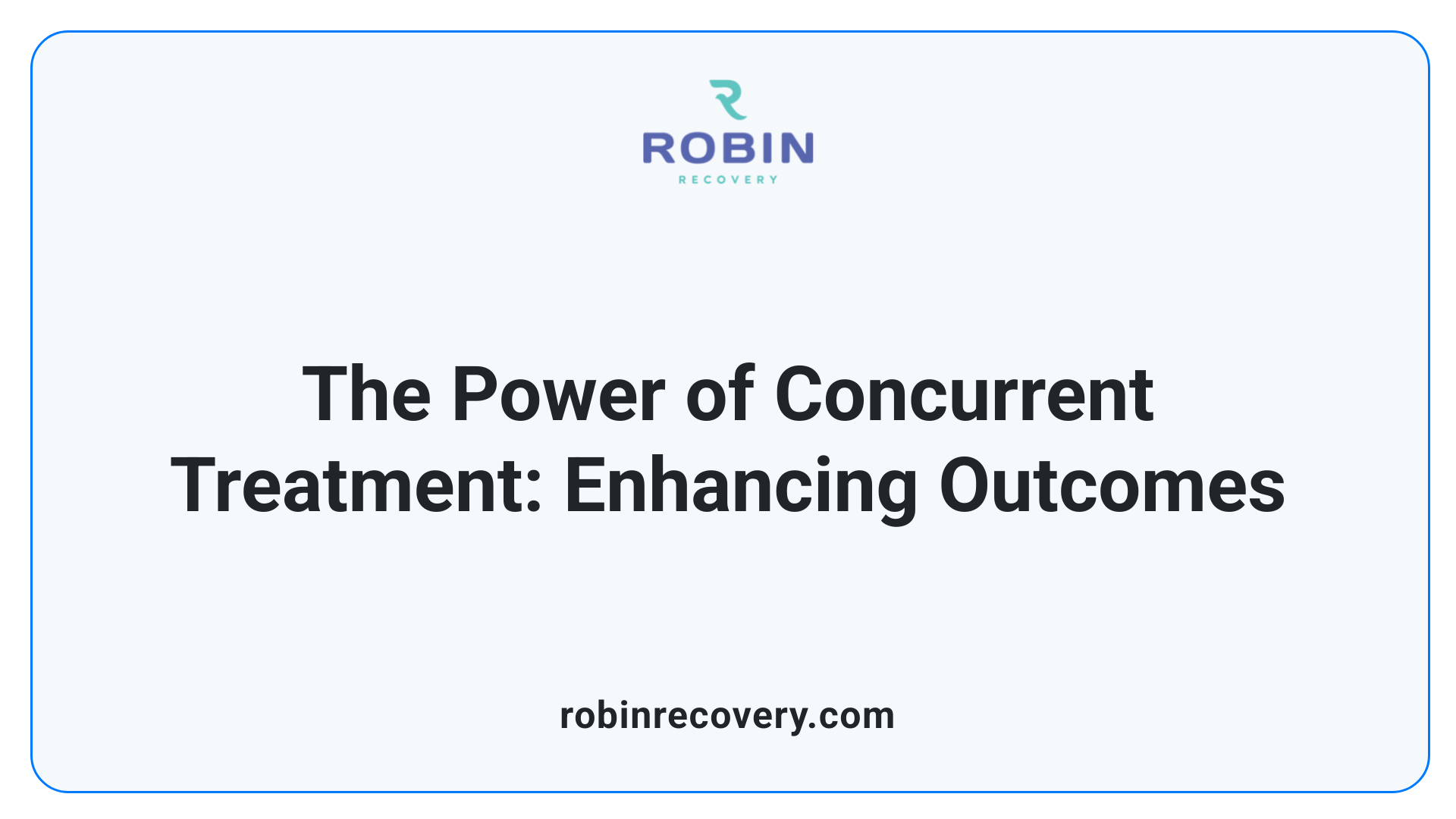 The Power of Concurrent Treatment: Enhancing Outcomes