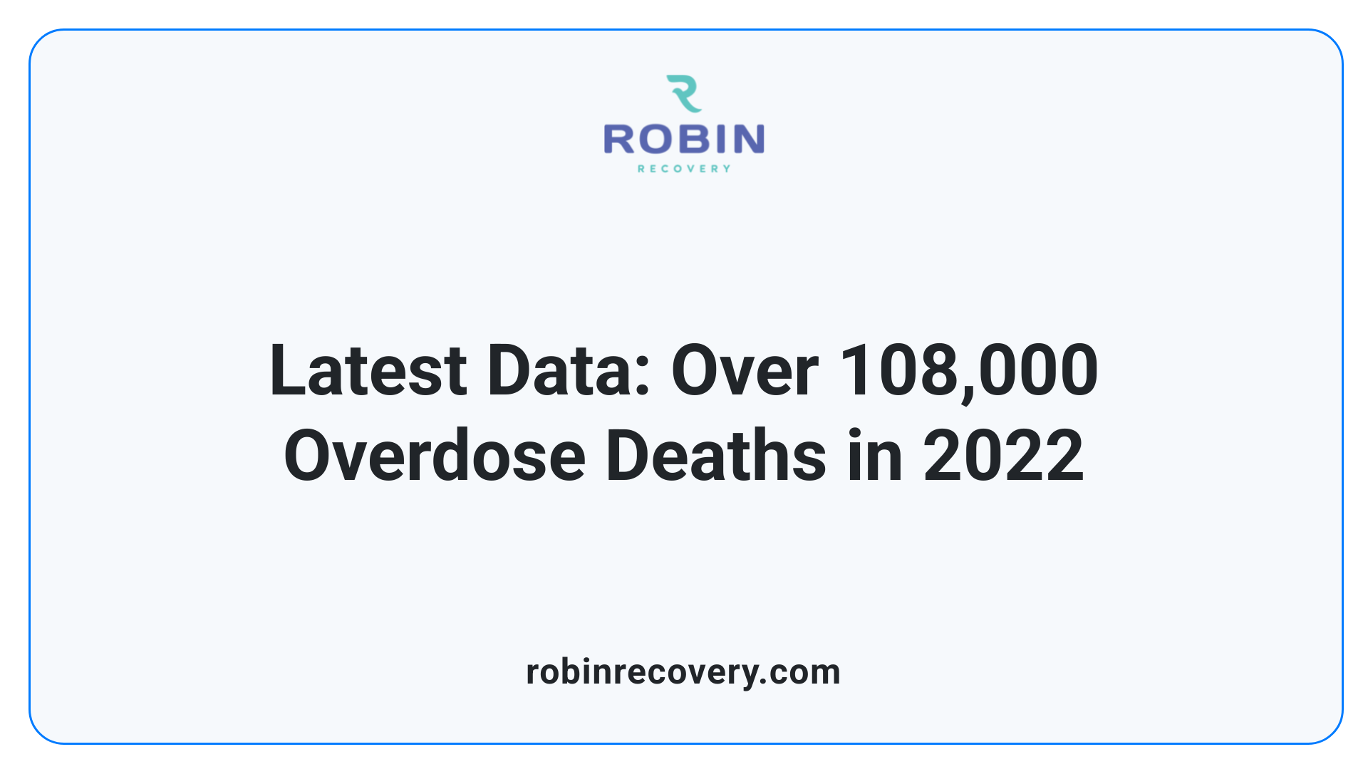 Latest Data: Over 108,000 Overdose Deaths in 2022