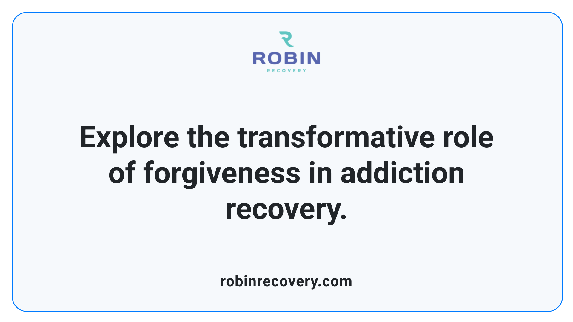 Explore the transformative role of forgiveness in addiction recovery.