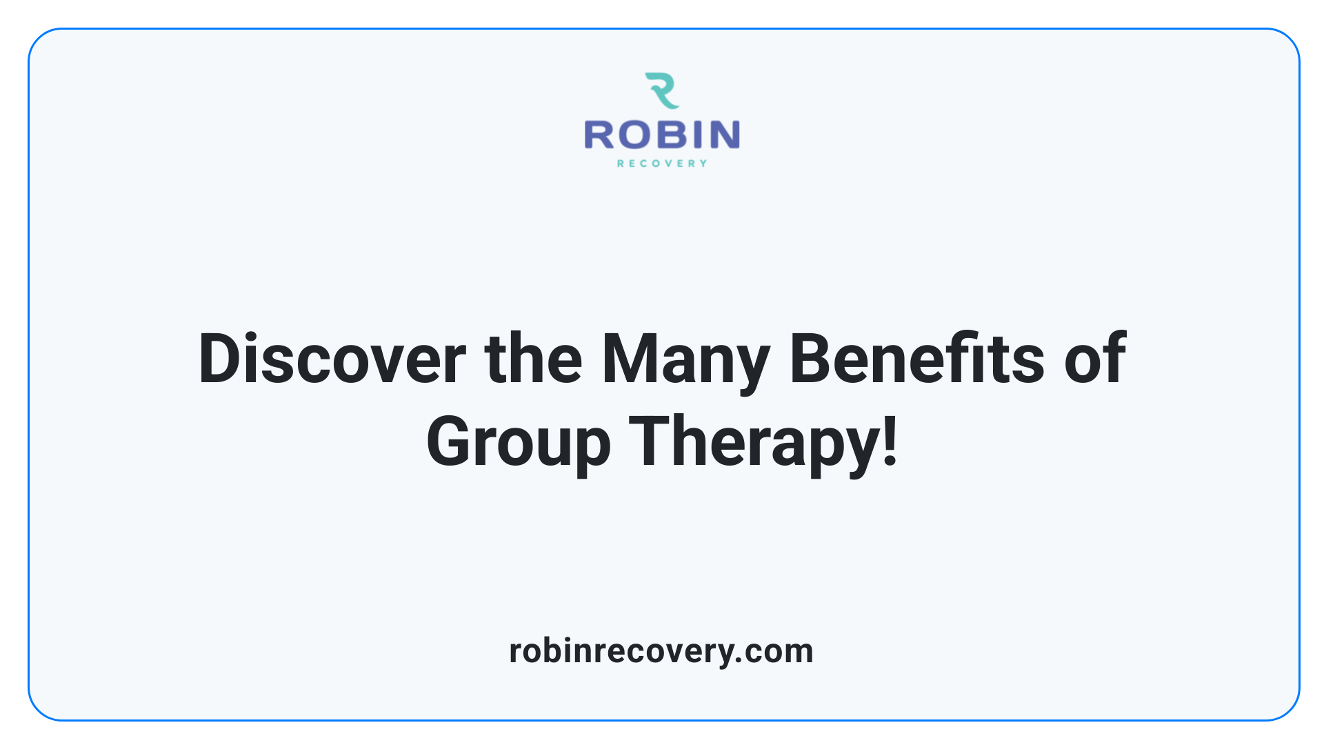 Discover the Many Benefits of Group Therapy!
