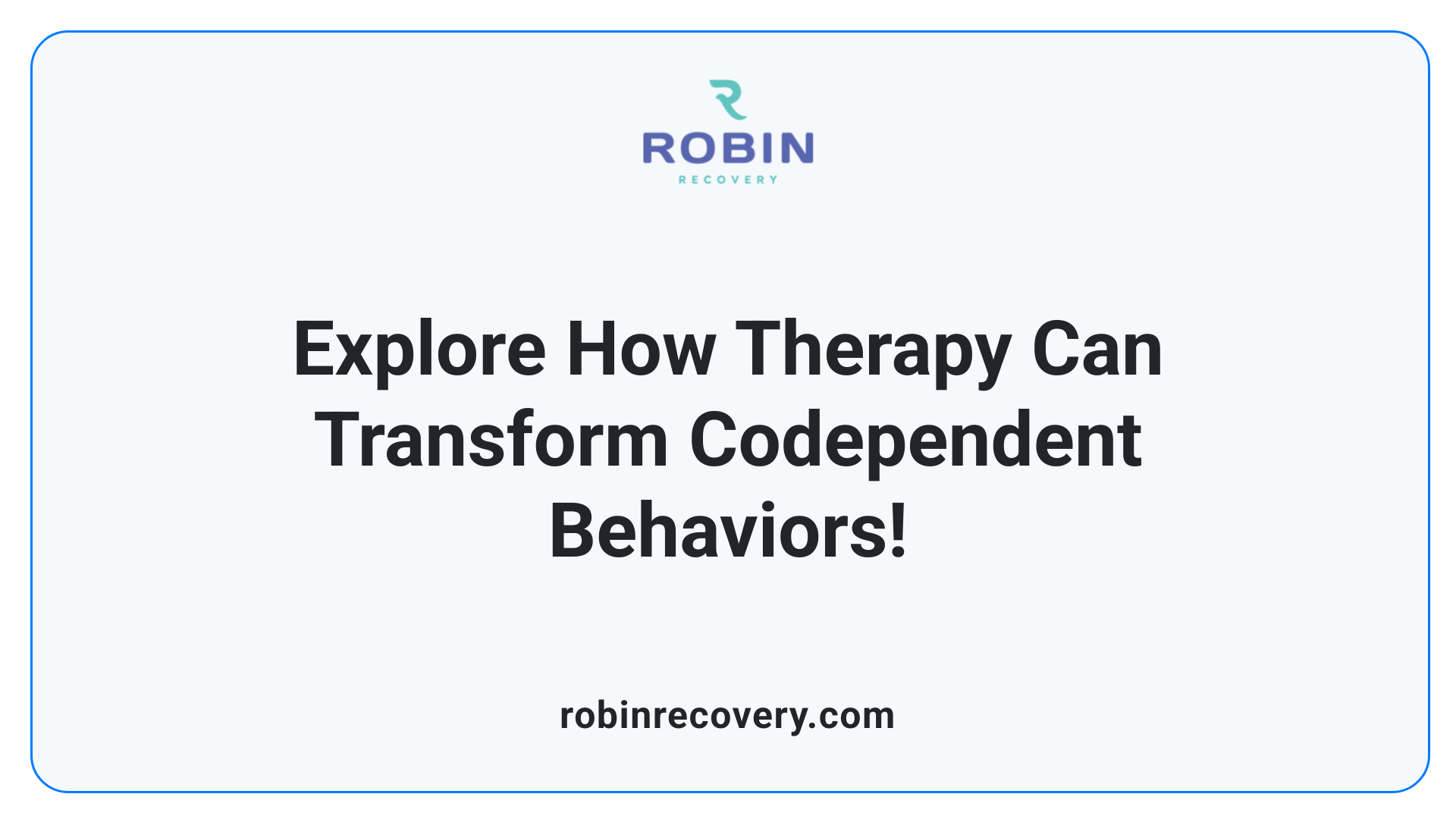 Explore How Therapy Can Transform Codependent Behaviors!