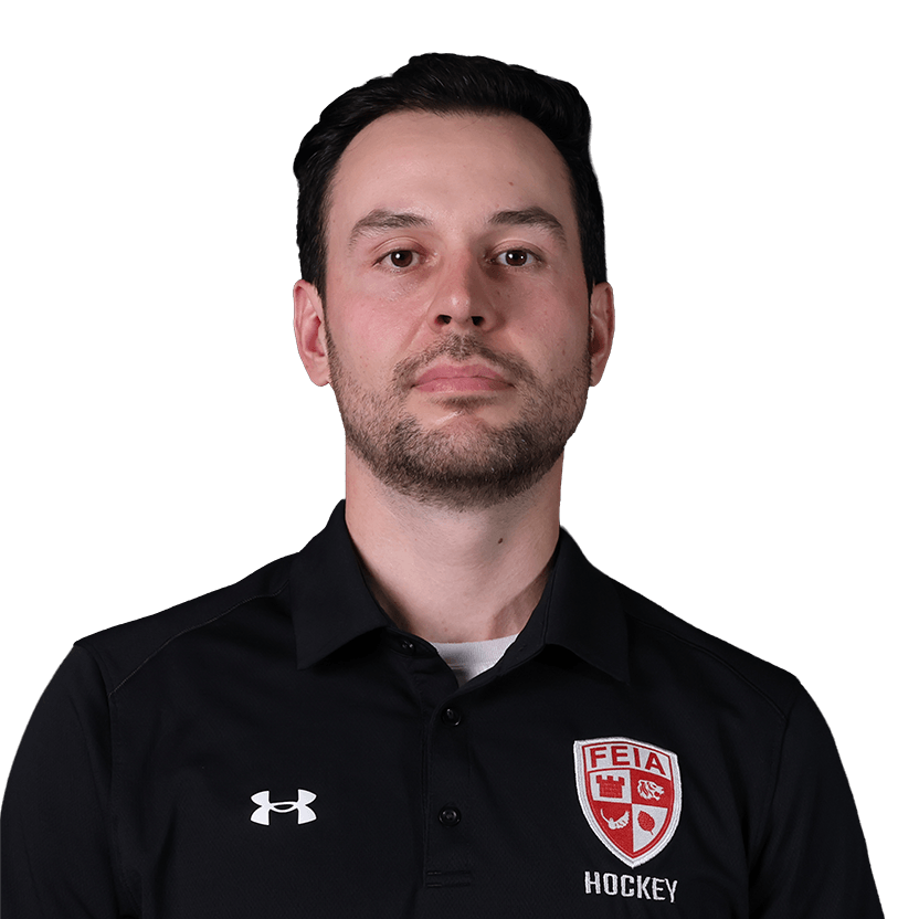 Greg Wilson, head coach of the FEIA U17 Prep boys hockey team