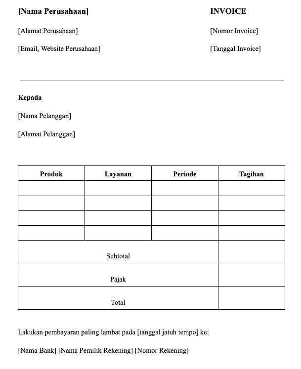 bentuk-invoice