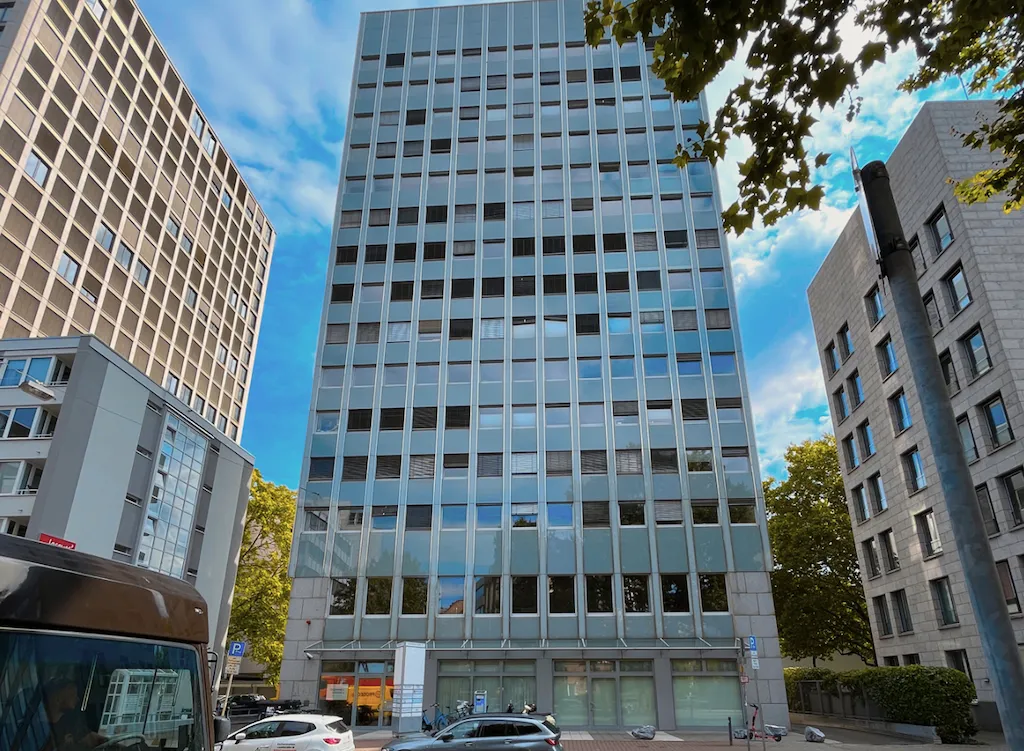 13-stöckiges Gebäude in der Eschersheimer Landstraße in Frankfurt, betreut durch PROPERIUM