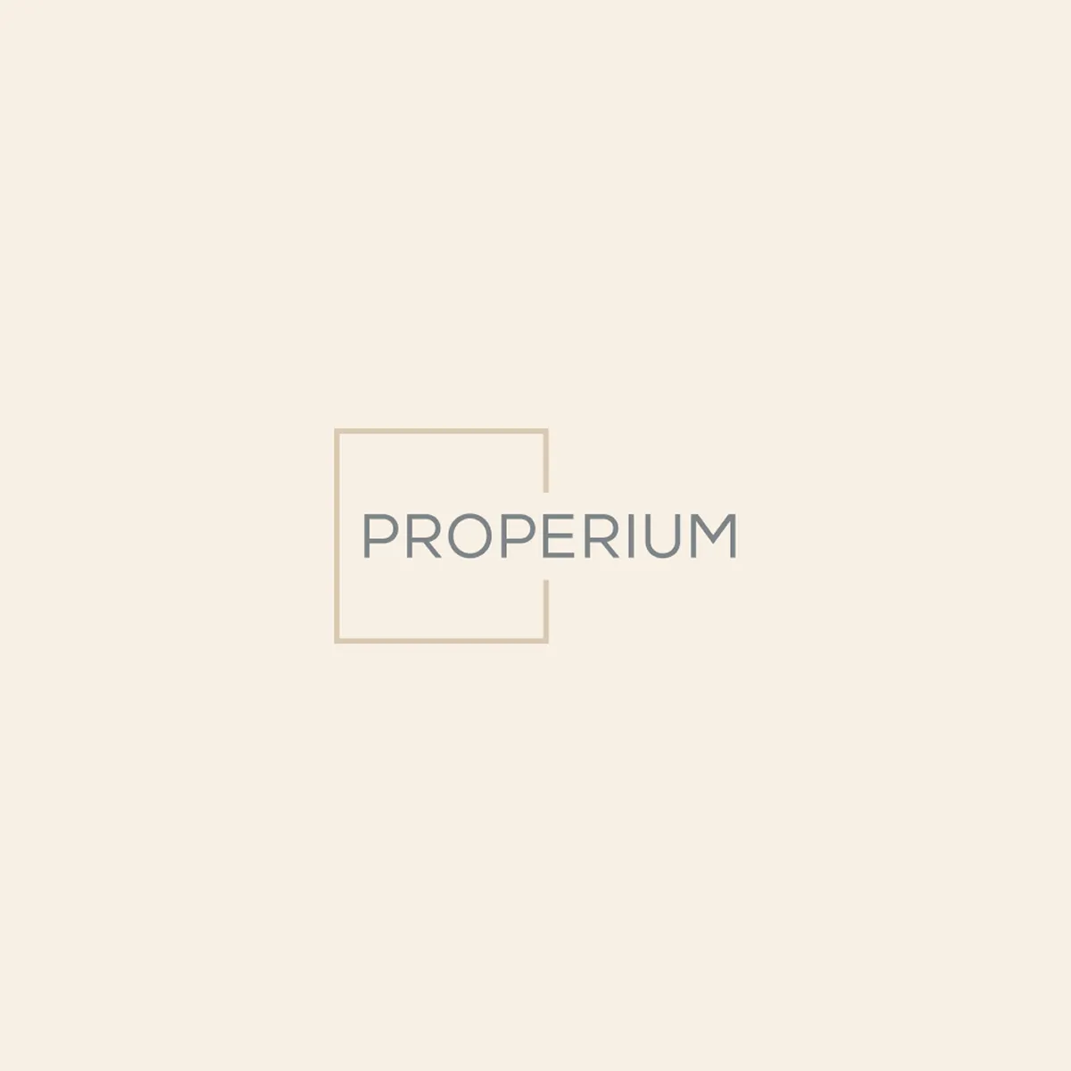 PROPERIUM Logo auf hellem Hintergrund