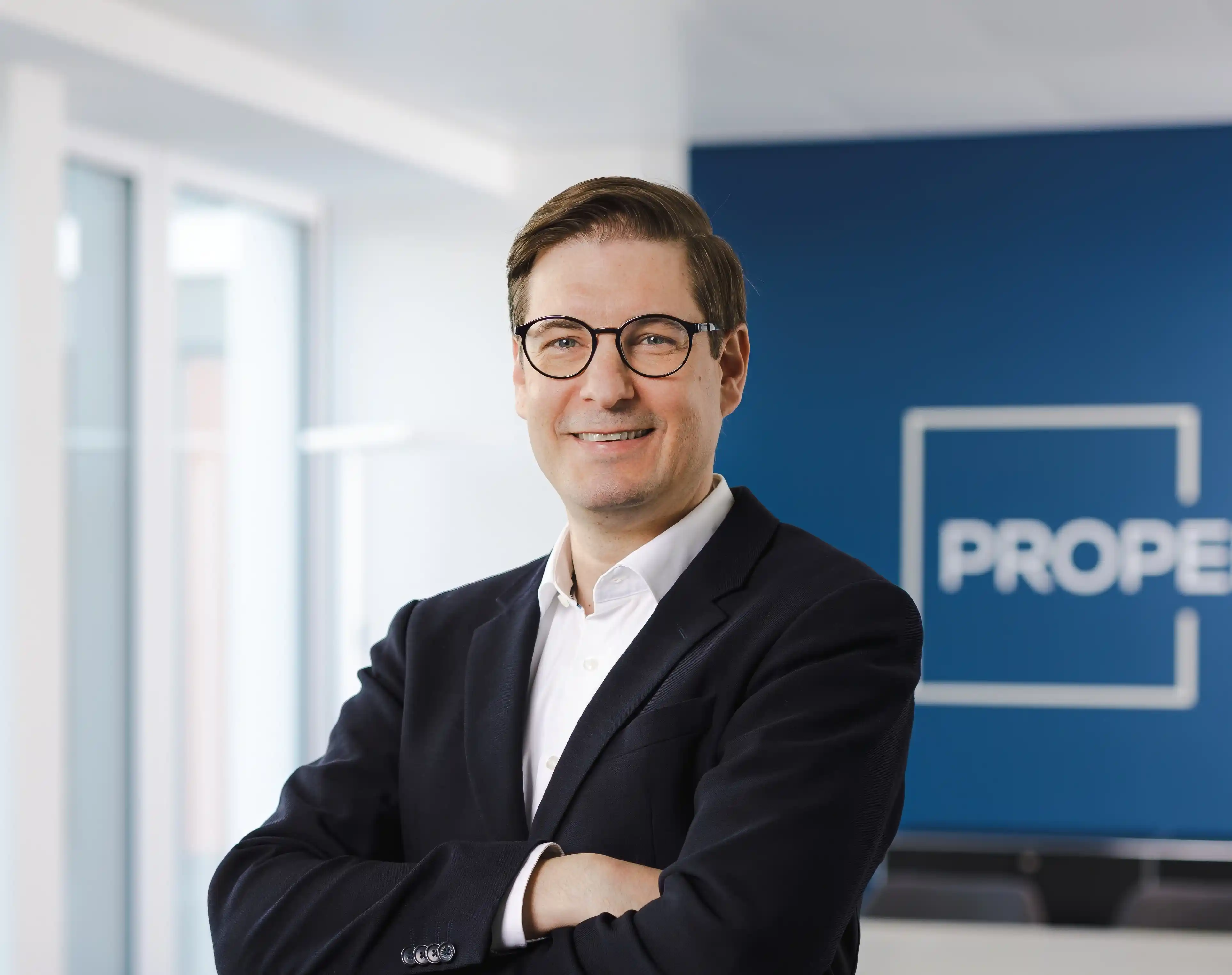 Porträt von Sebastian Otto; CEO Properium GmbH Mannheim