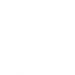 Instagram logo consisting of a rounded square with a circle and a small dot inside.