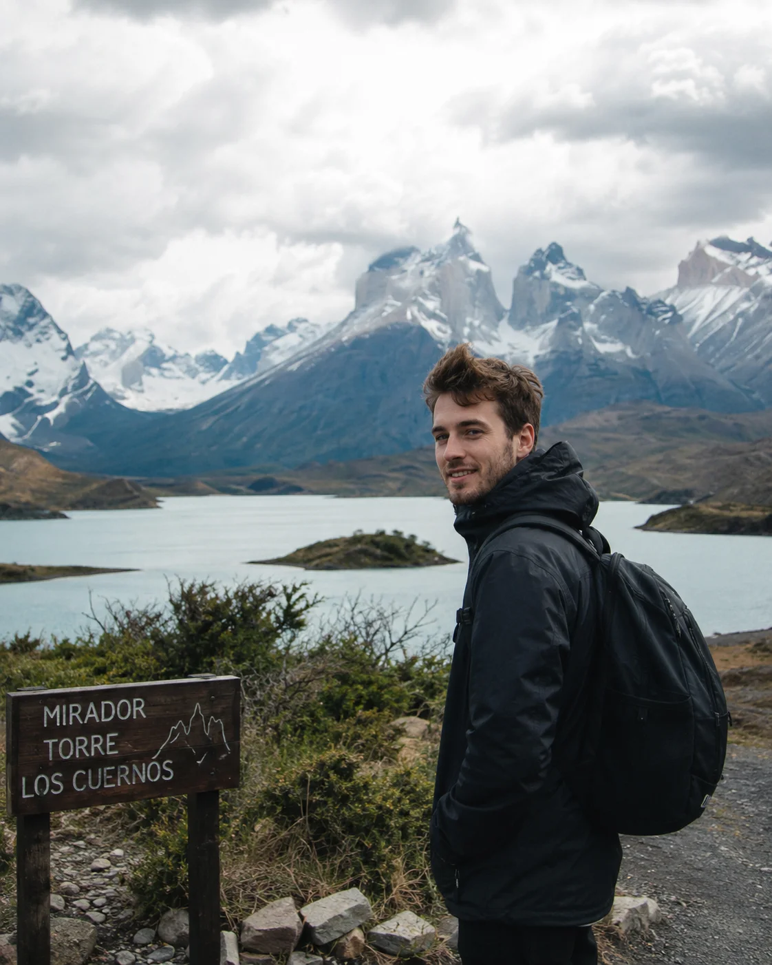 Liam in Patagonia
