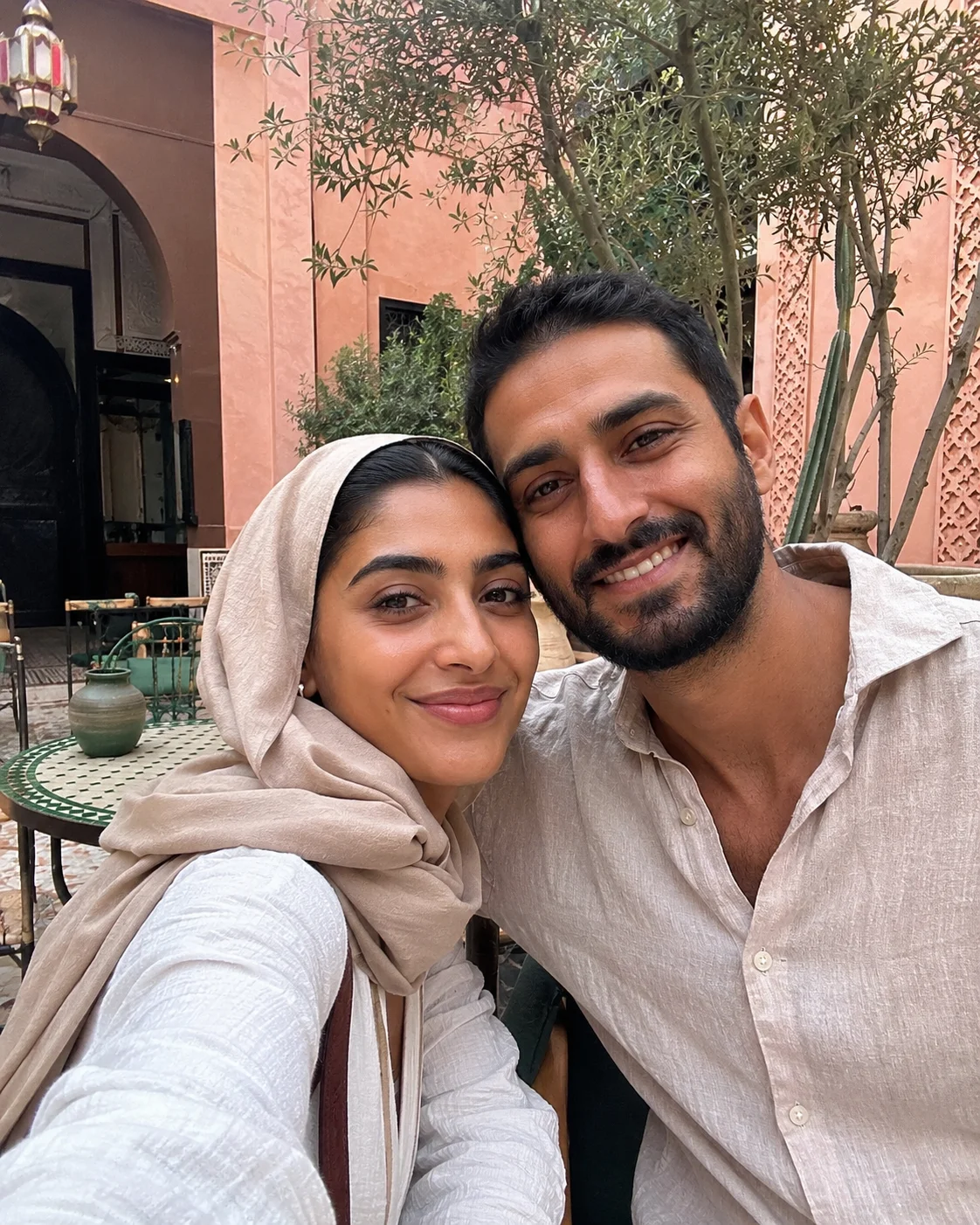Aisha and Sam in Morocco