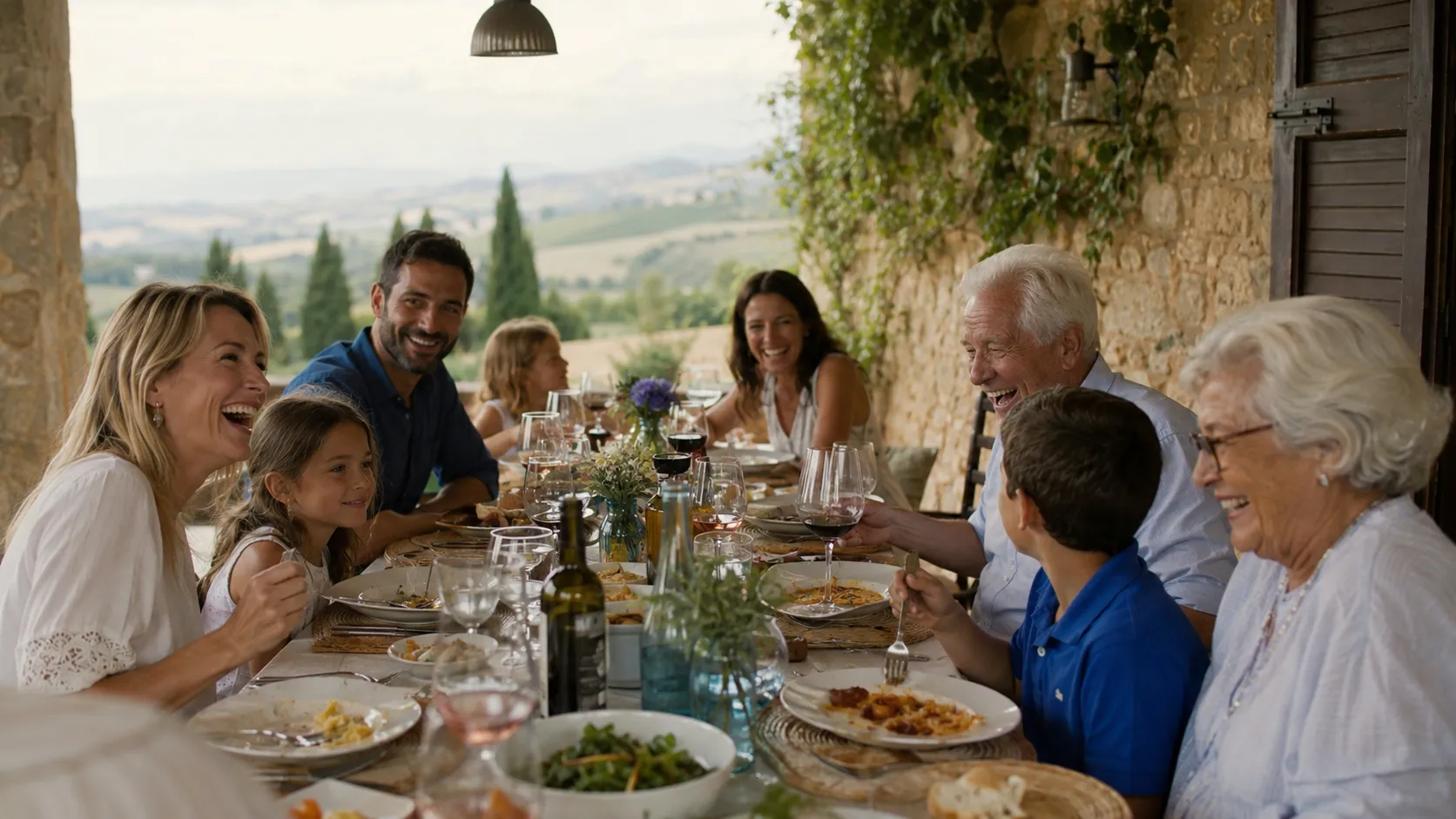 The Bennetts in Italy
