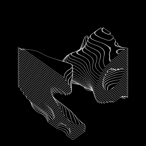 Structure de lignes en mouvement, évoquant les défis stratégiques et les missions stimulantes auxquels sont exposés les experts ever"t 