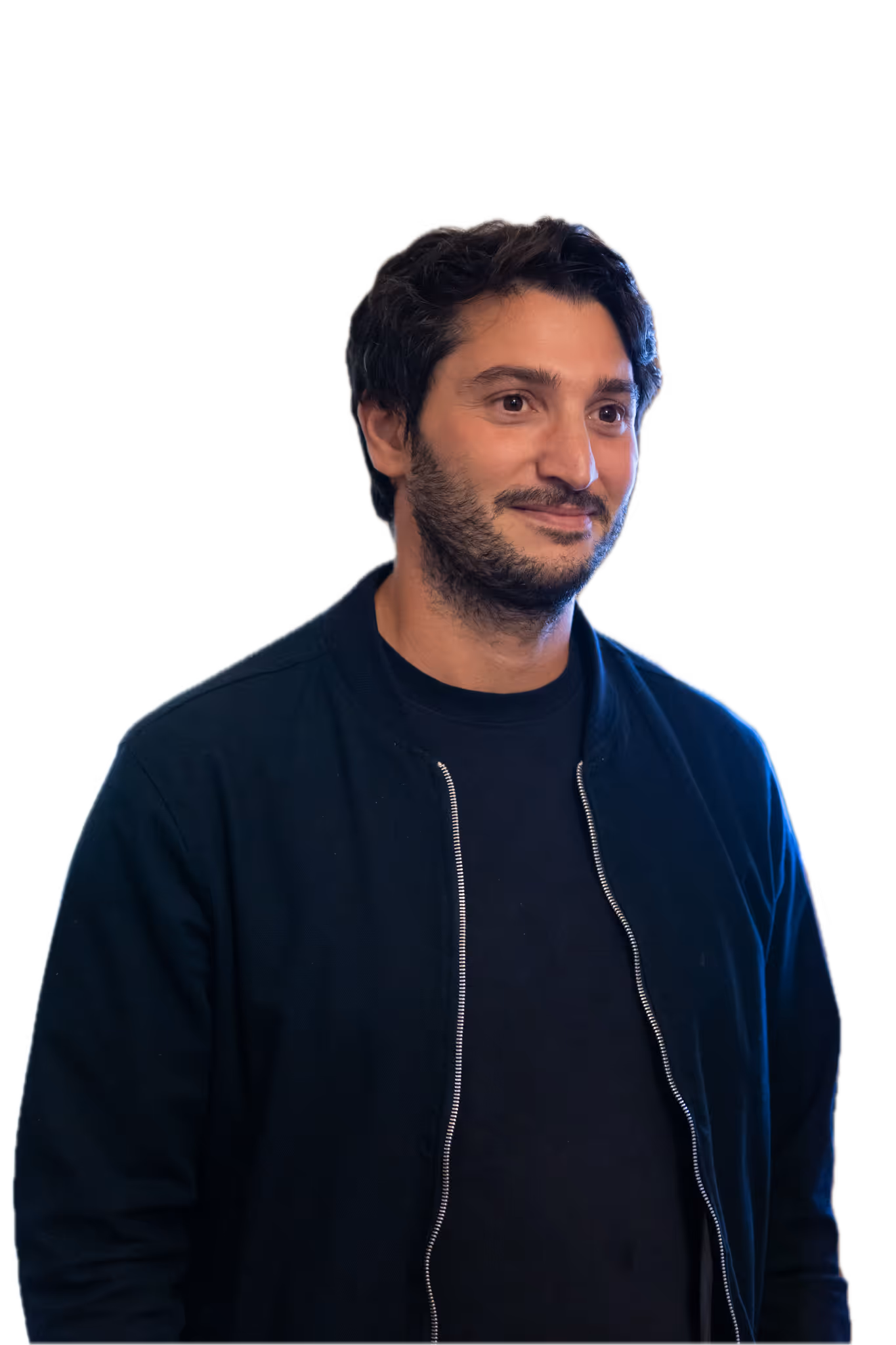 photo photo de daniel lumbroso avec un client dans une conversation avecà propos d'un besoin de consultant data