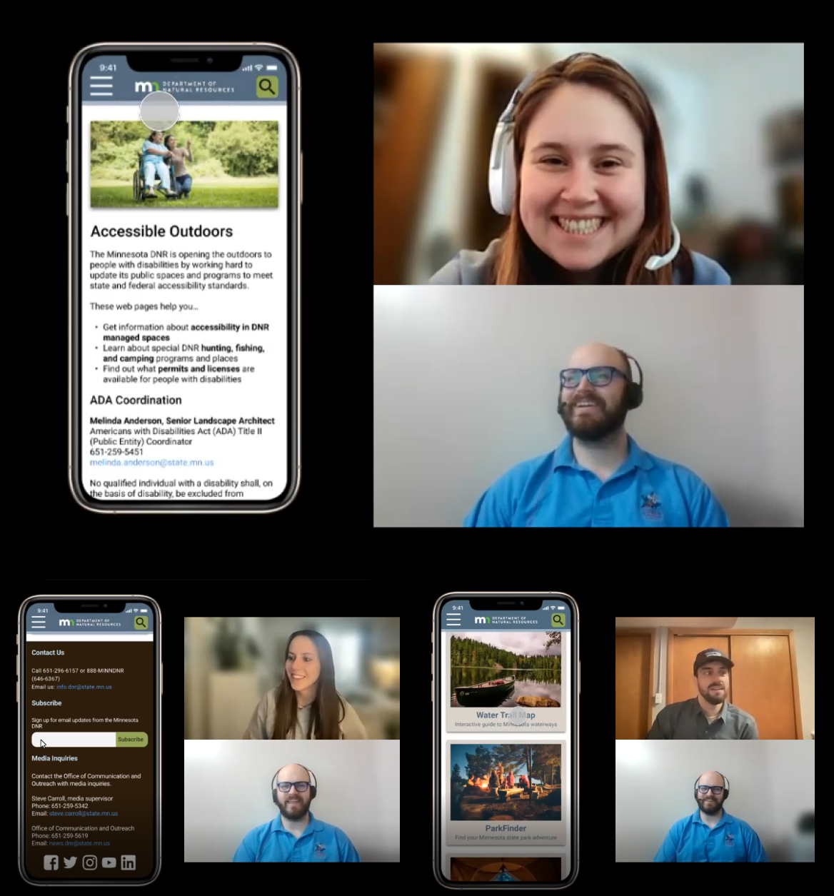 Three user tests of redesigned mobile site