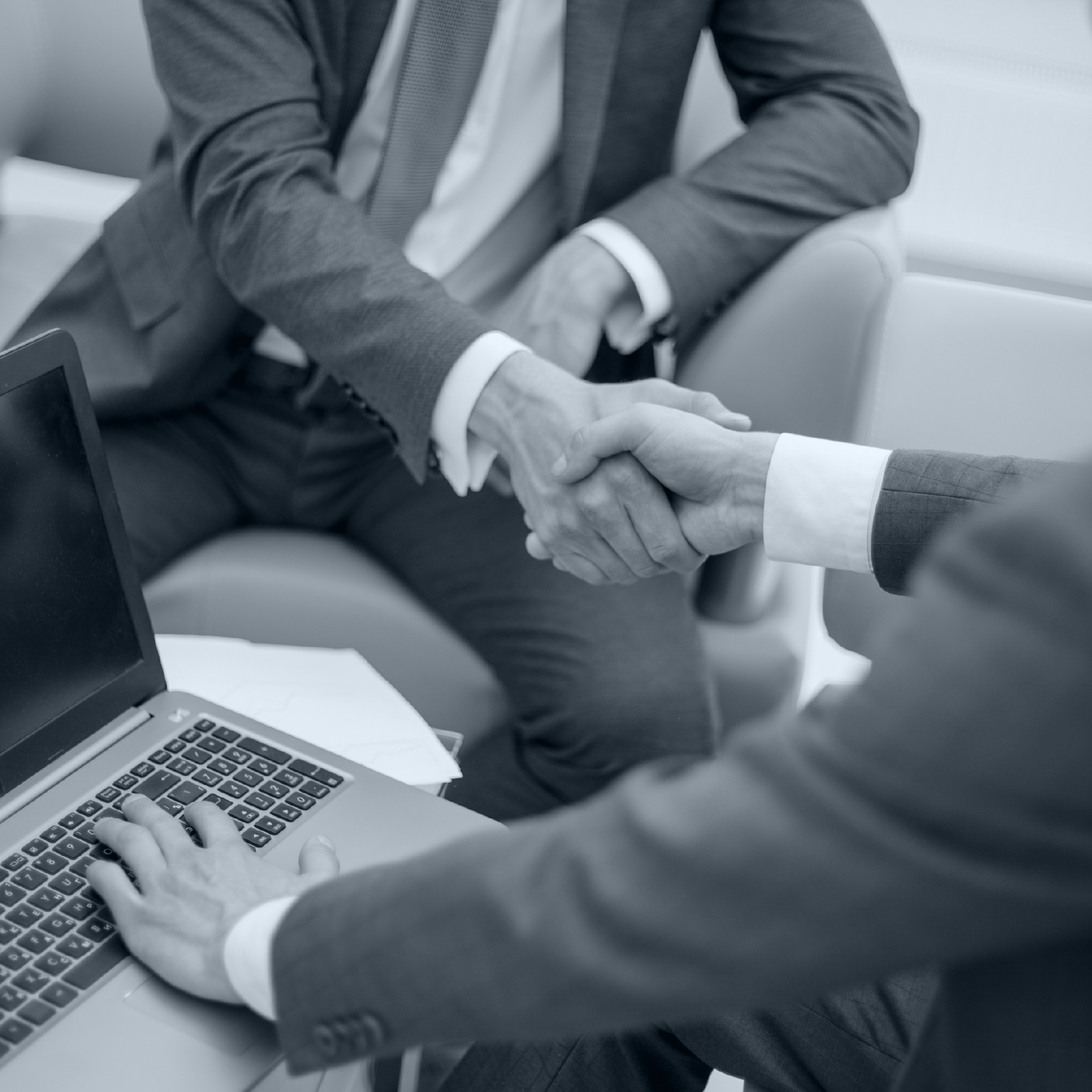 Fahner Law Client Lawyer Handshake
