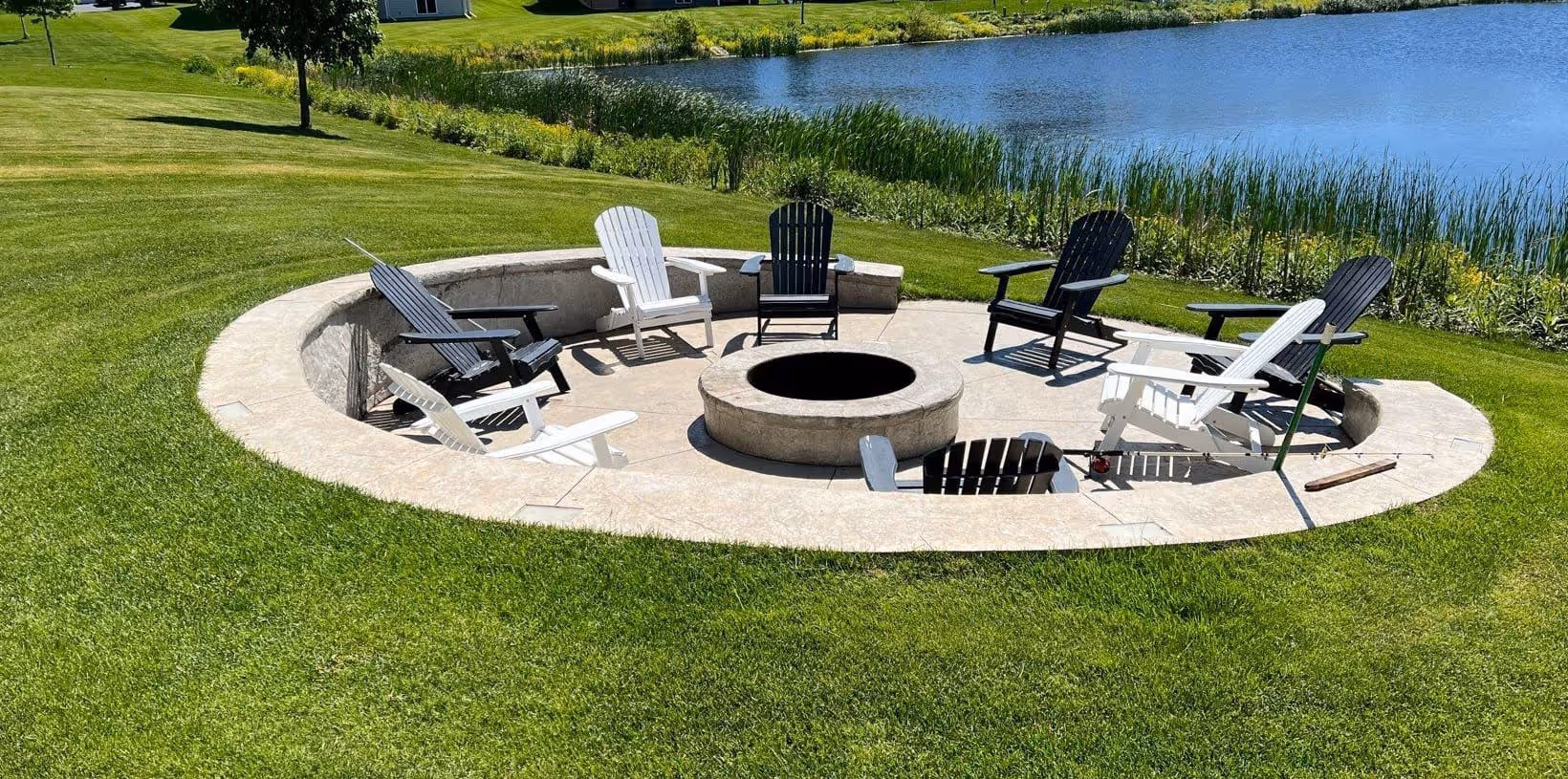 circle fire pit