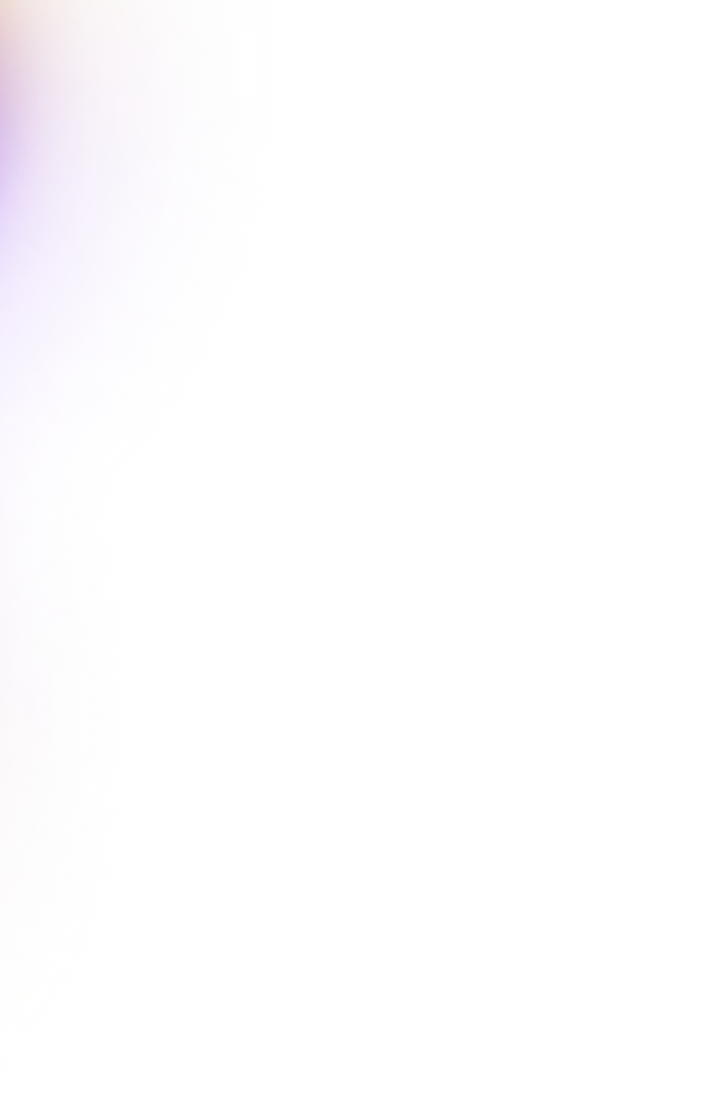 Abstract blurred purple and pink gradient shape on the left side with a thin horizontal yellow line extending right.