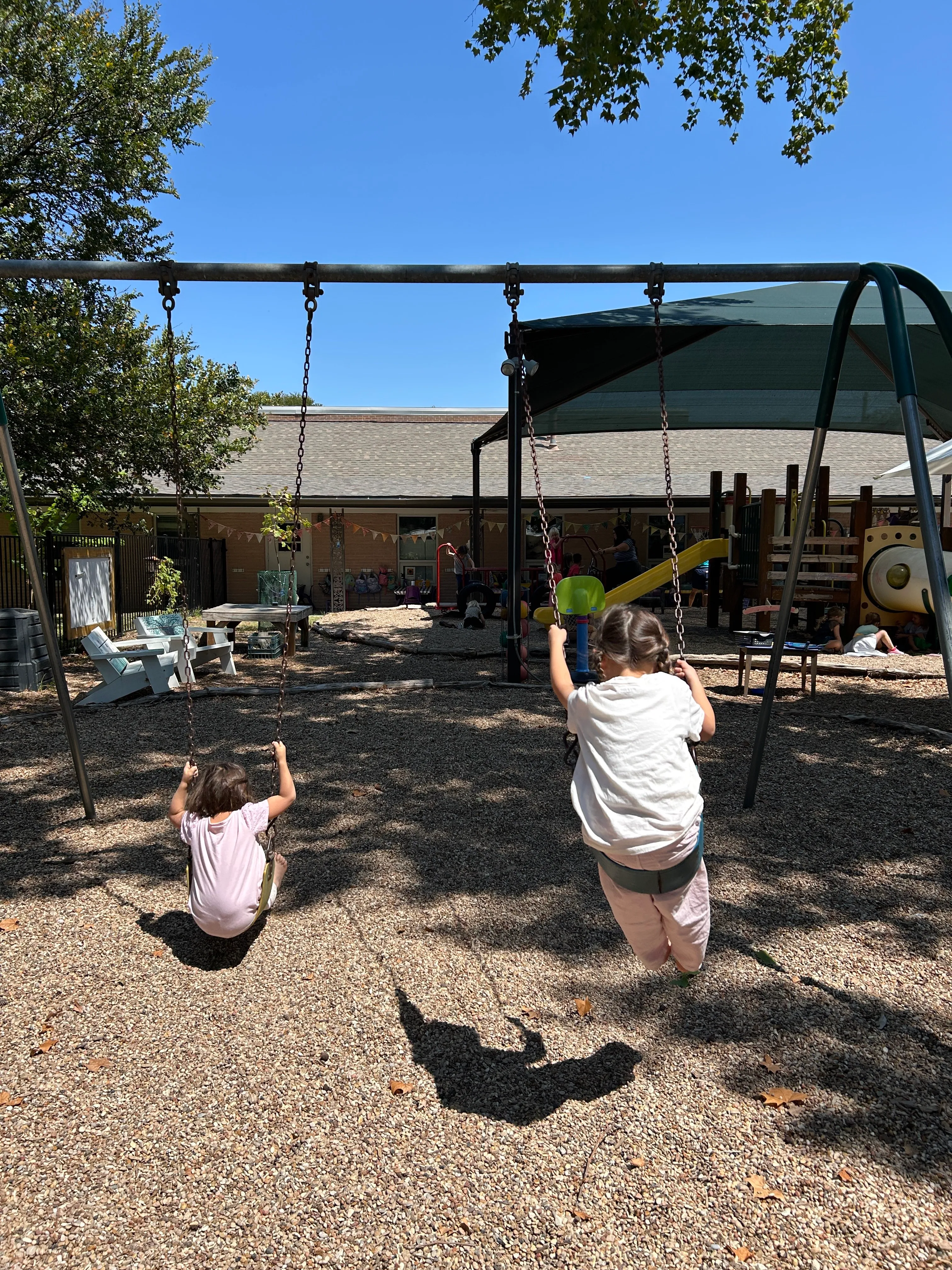 image of students during learning sessions (for a preschool & daycare)