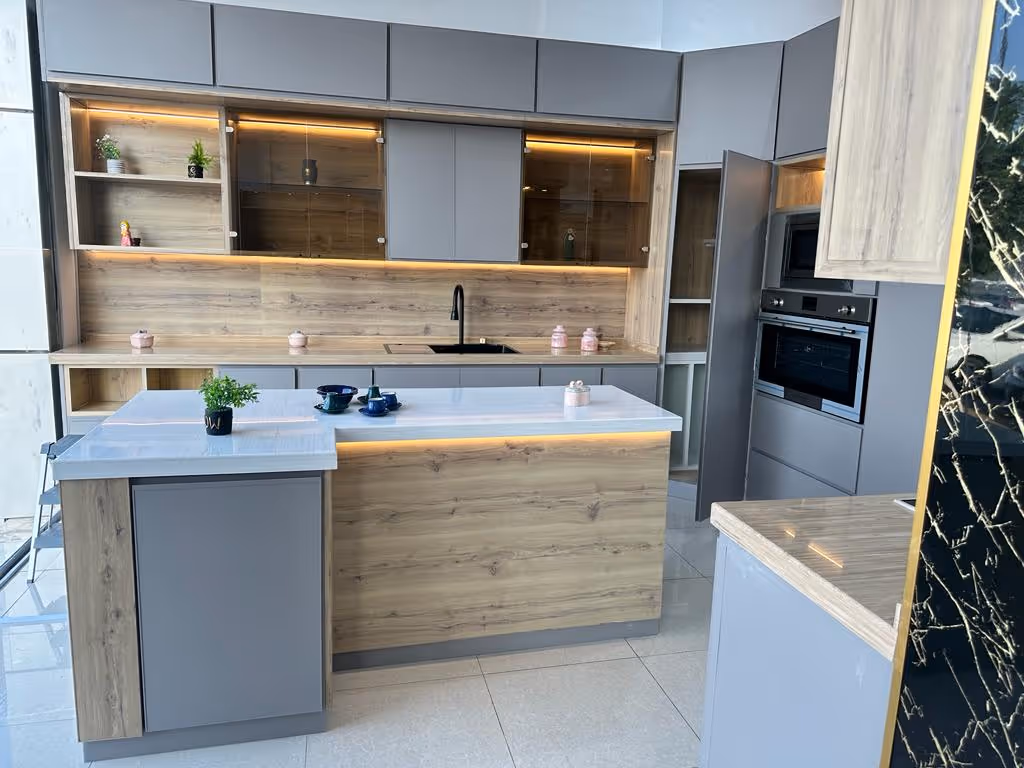 image of kitchen appliances area (for a department store)