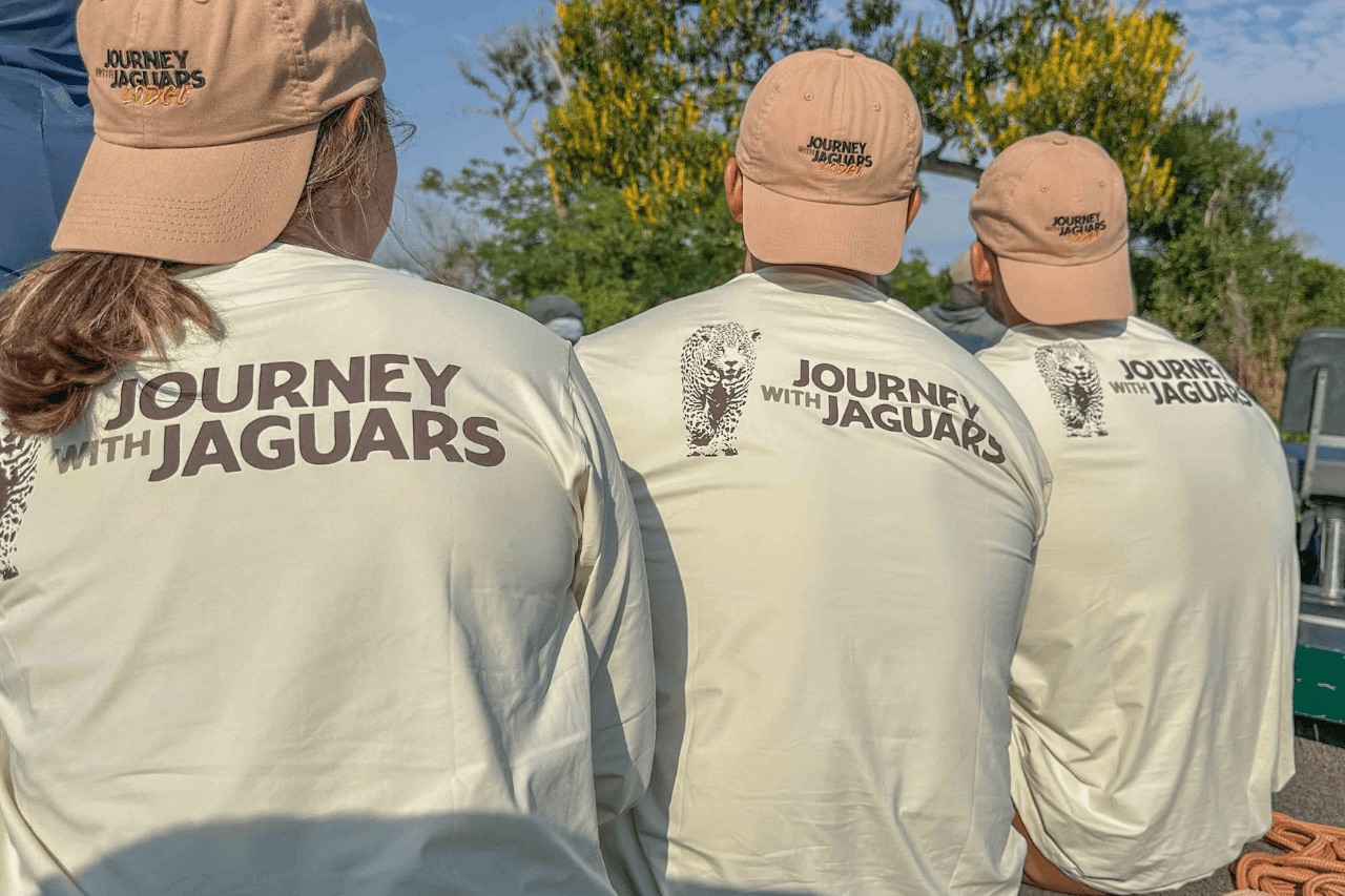 journey with jaguar guests with jwj shirts