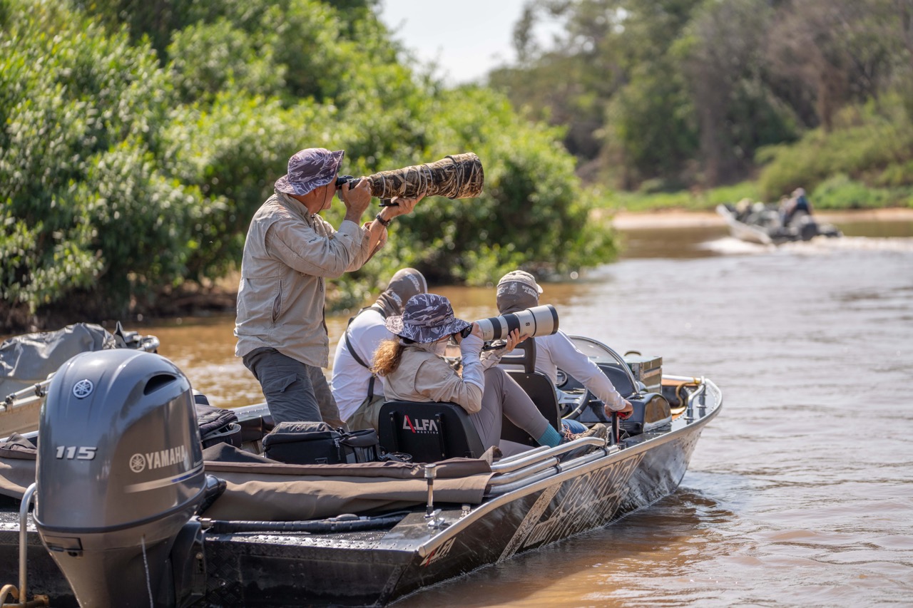 photographers on jaguar safari