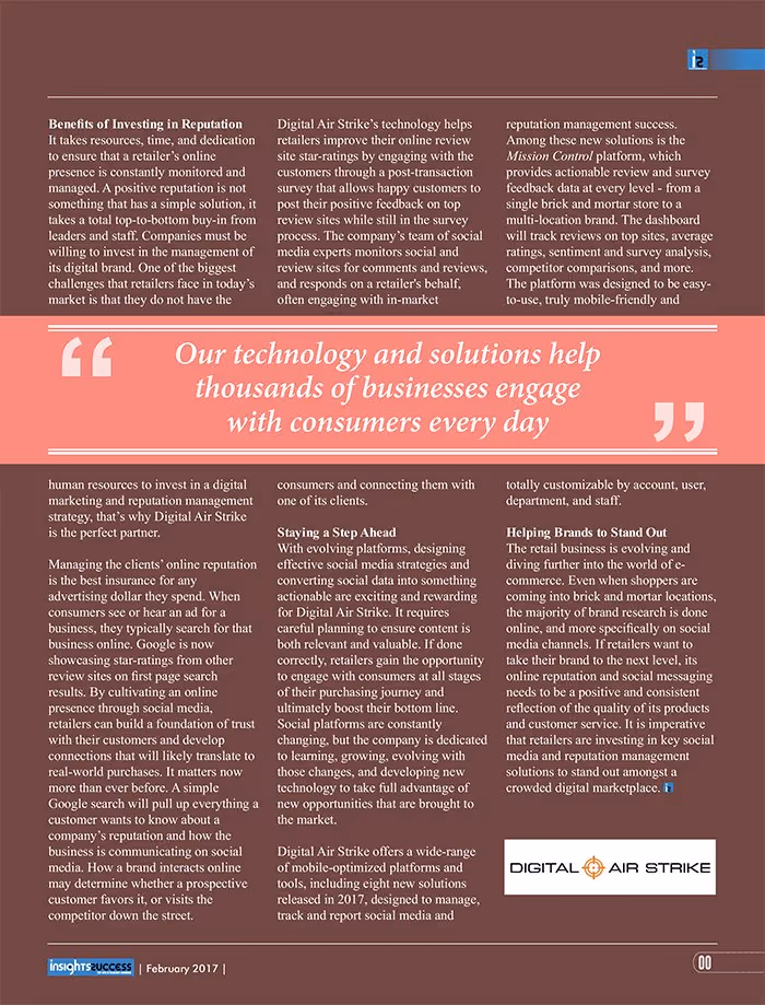 Digital Air Strike™ Design