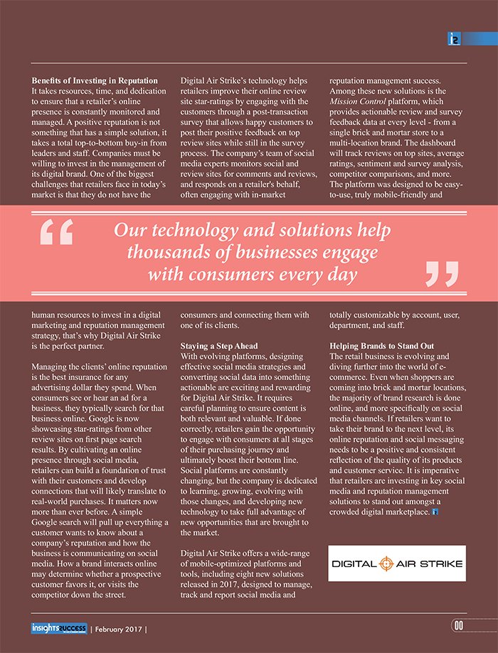 Digital Air Strike™ Design