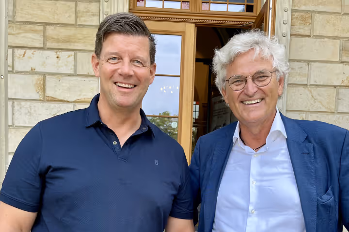 Frank Kebbekus und Peter Frey, ZDF Chefredakteur a.D
