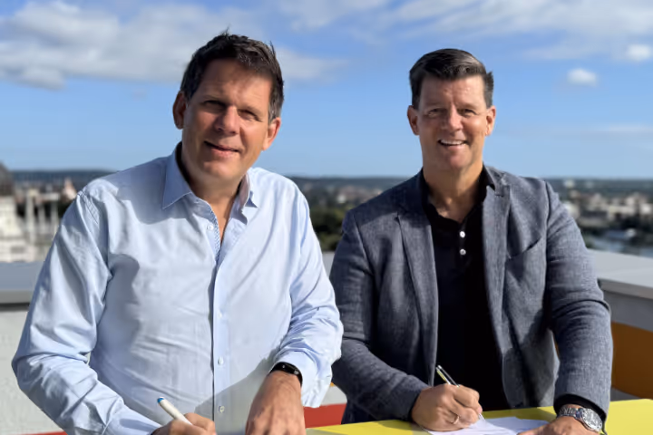 Frank Kebbekus und Björn Steigert, Geschäftsführer DDV