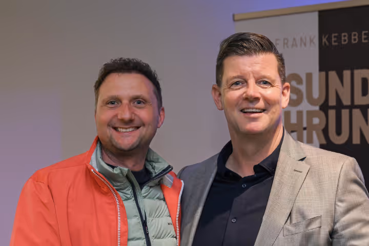 Peter Kadur, Geschäftsführer Kadur Gruppe, und Frank Kebbekus