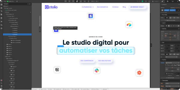 webflow designer