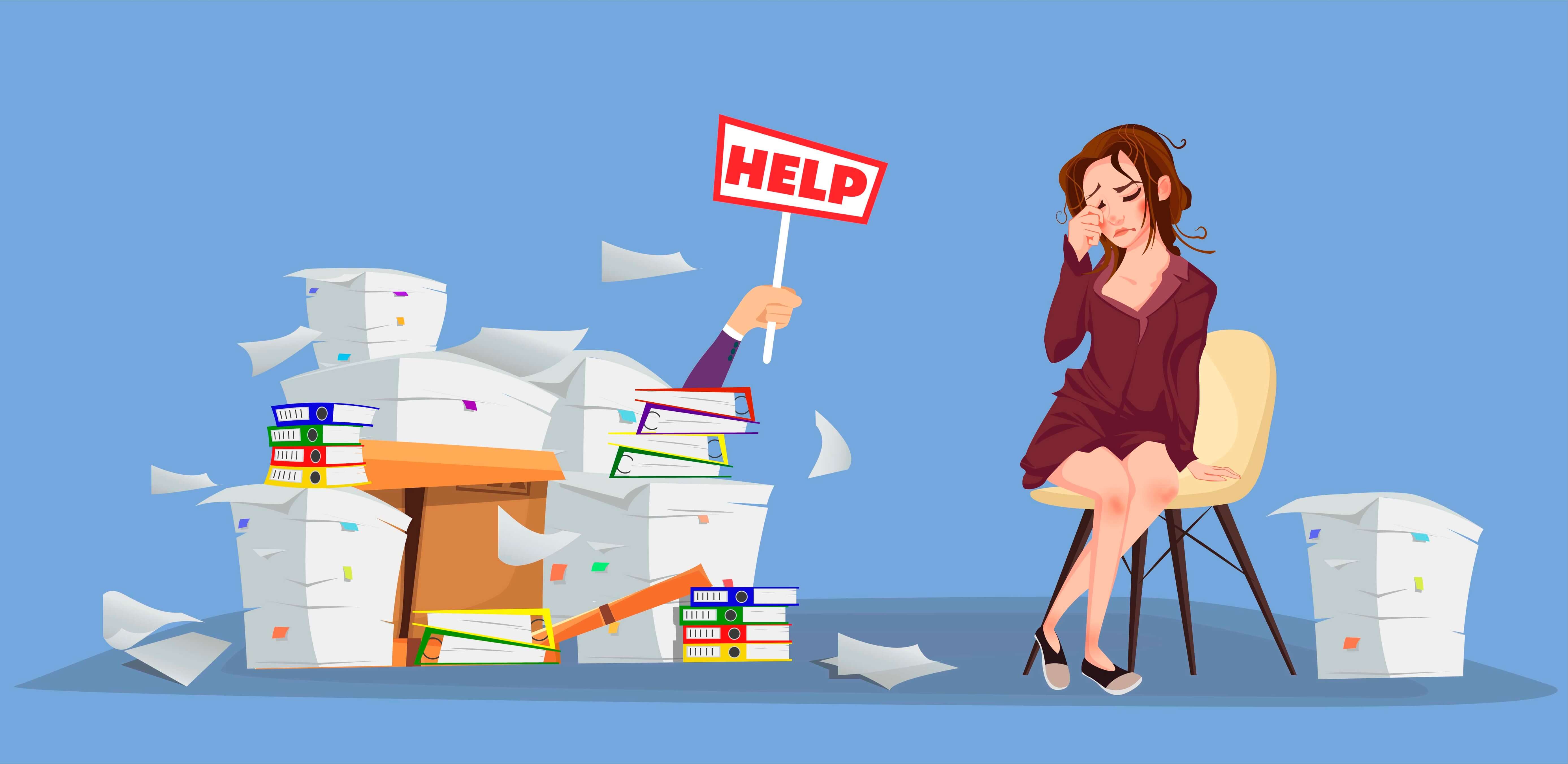 declutter workspace with scanning services for escrow companies