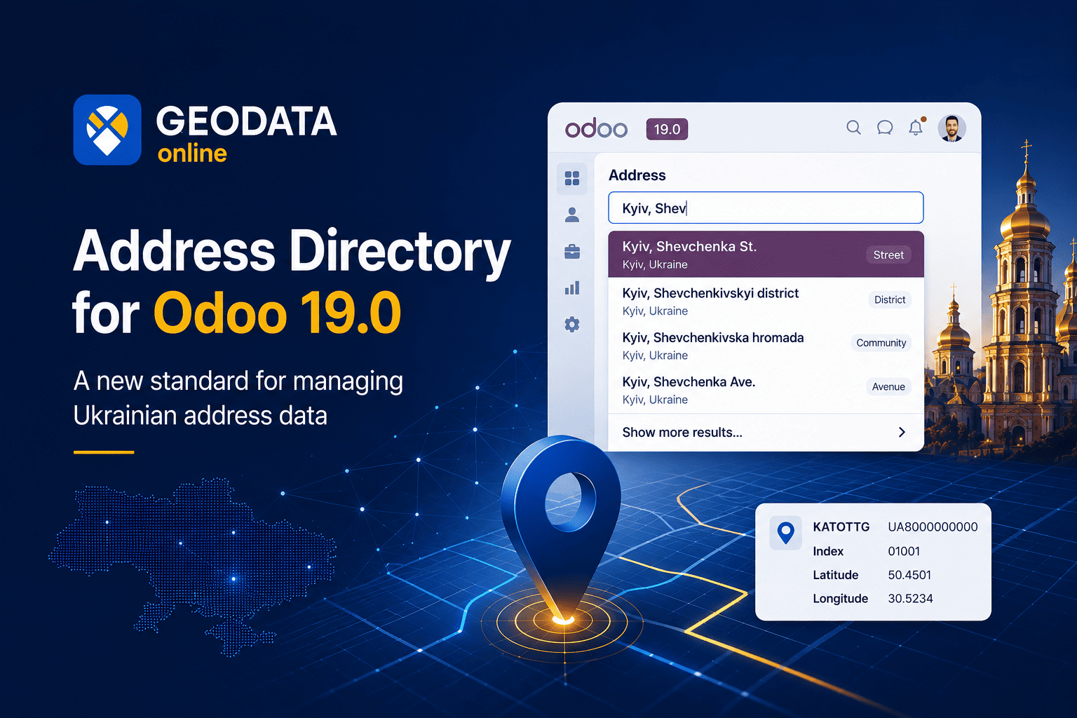 Address Directory for Odoo 19.0: A new standard for managing Address Data