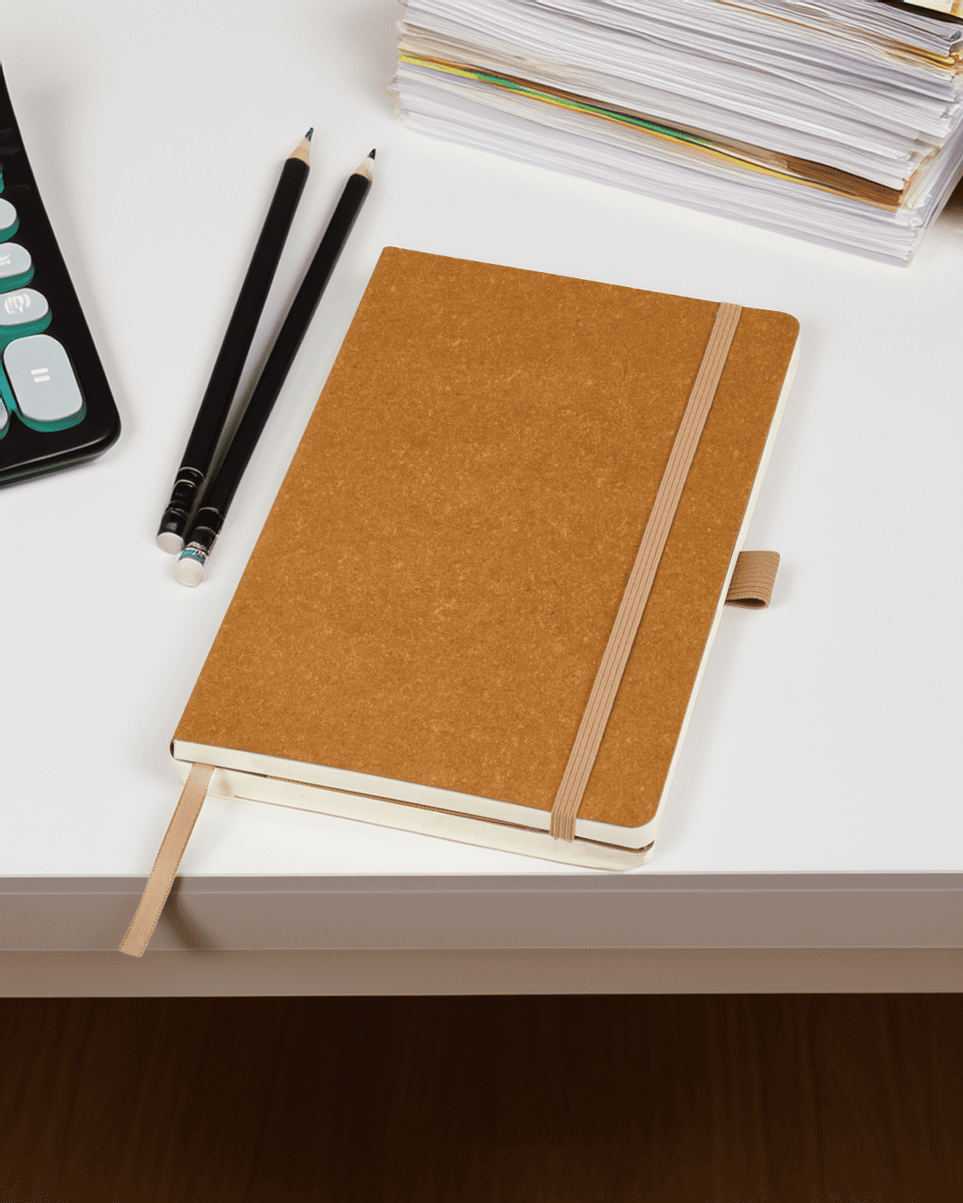 Carnet de notes en cuir