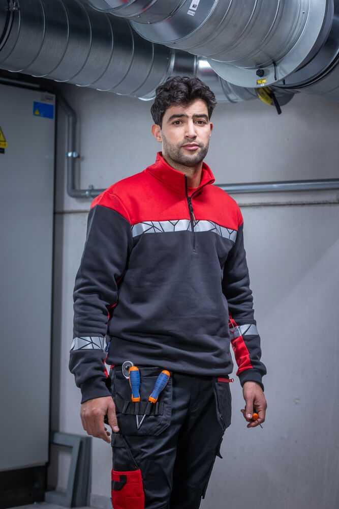 SWEAT A COL ZIPPÉ PROGRESSION