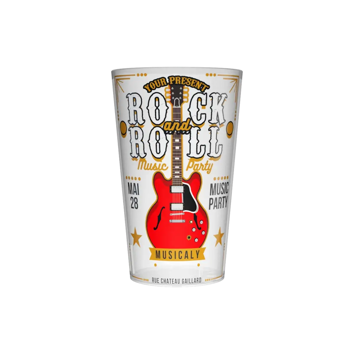 Gobelet personnalisé 25cl - Impression quadrichromie digitale