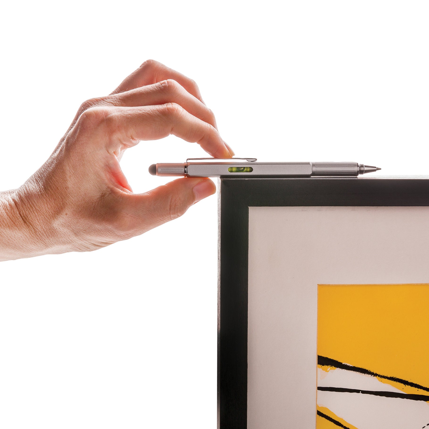 Stylo outil 5 en 1 en aluminium