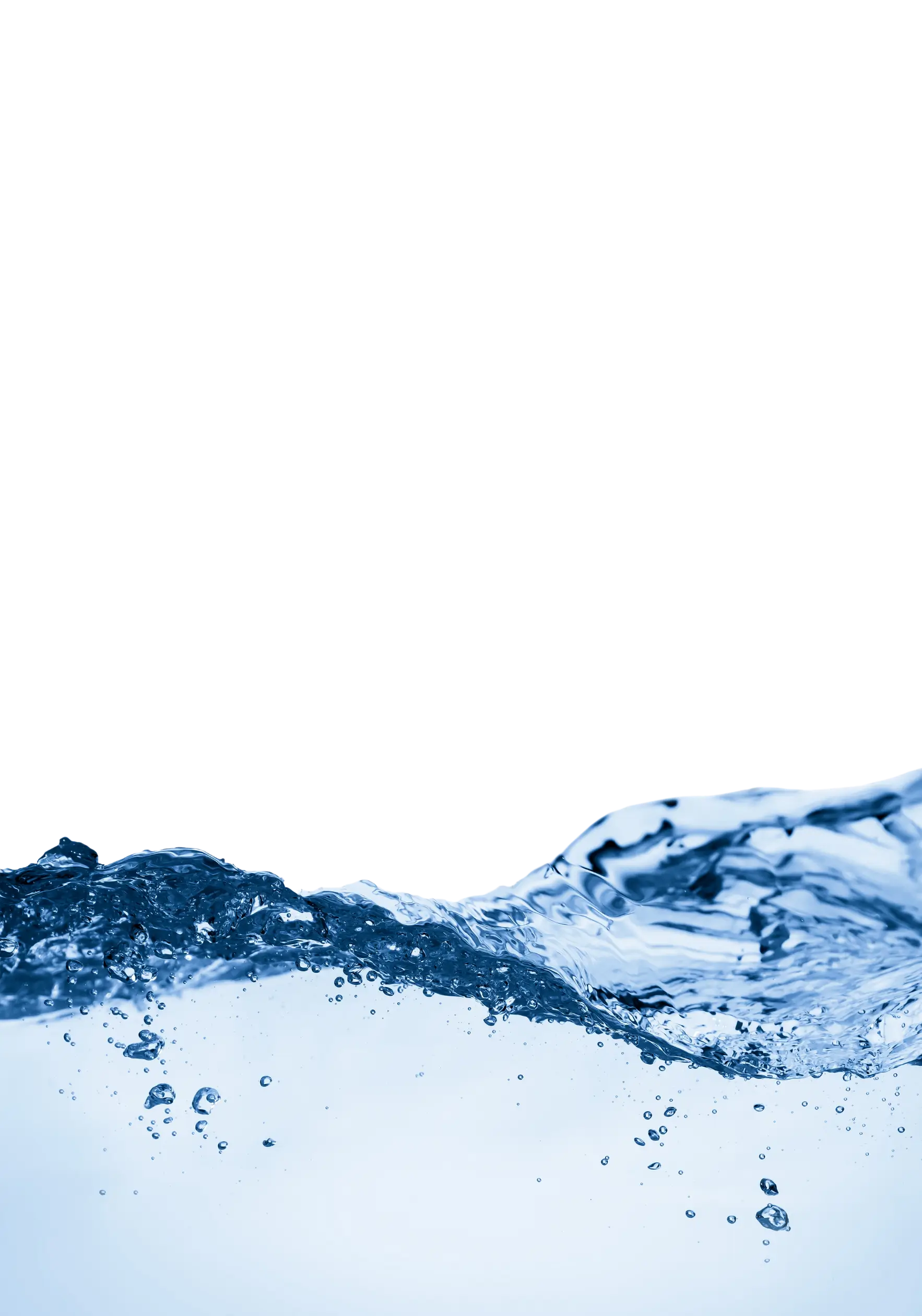 Water treatment foreground