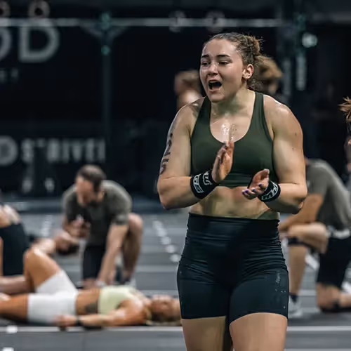 jennifer muir event 1 crossfit semifinals