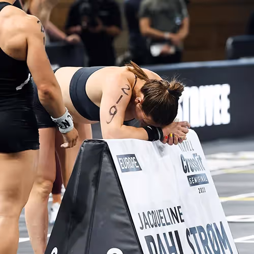 going to crossfit feeling sore