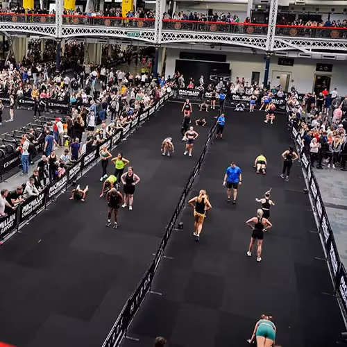 burpee broad jump in hyrox