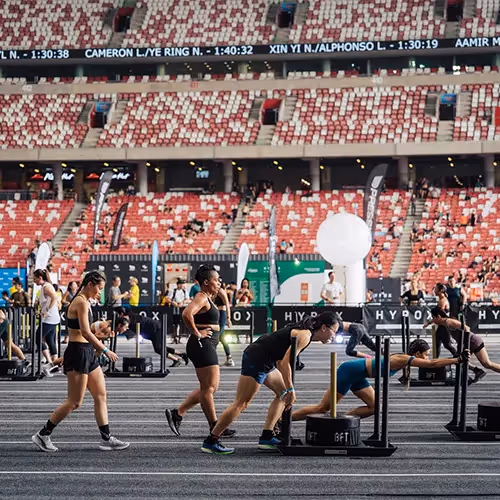 what is in a hyrox event